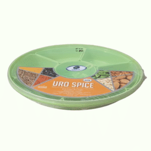 flip up round spice box