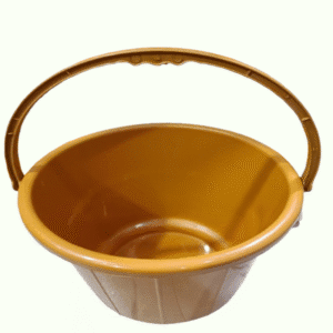 milky plastic bucket 15 lt