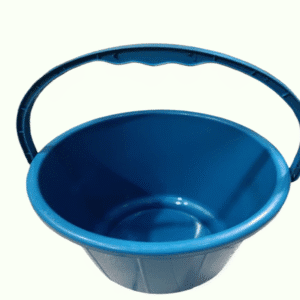 milky plastic bucket 25 lt
