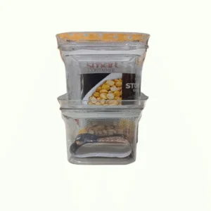 3pc heavy duty plastic jar set
